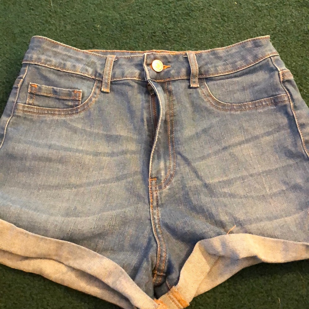 Forever 21 High Waisted Jean Shorts